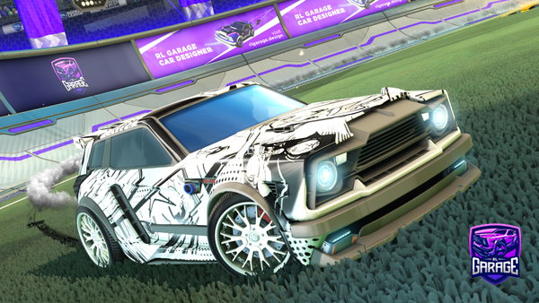 A Rocket League car design from iPunk