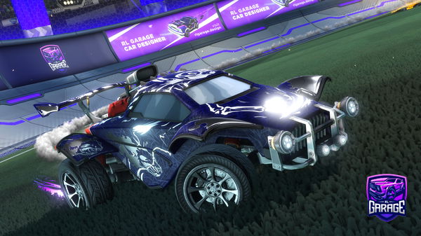 A Rocket League car design from Berzenji