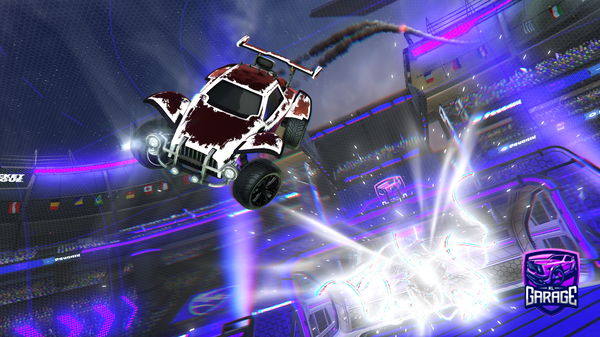 A Rocket League car design from MAXI_