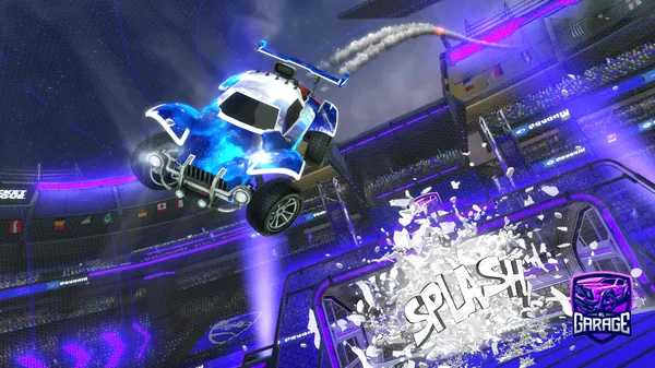 A Rocket League car design from AugustPS4