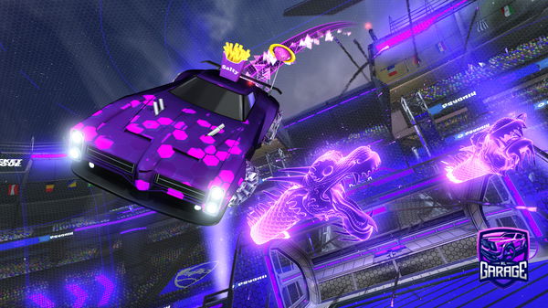 A Rocket League car design from Sillyman36