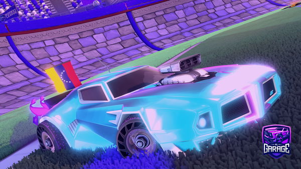 A Rocket League car design from Ice-Deriva