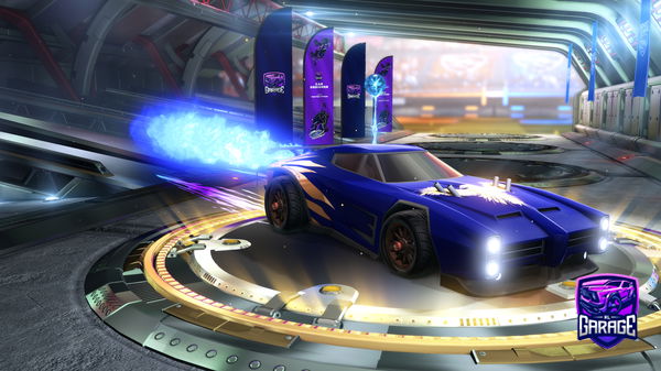 A Rocket League car design from Woofnado