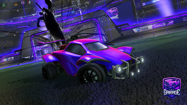 A Rocket League car design from Posao