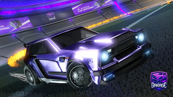 A Rocket League car design from Pandalegenda