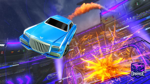 A Rocket League car design from VillageIbiot