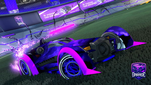 A Rocket League car design from TopBinner