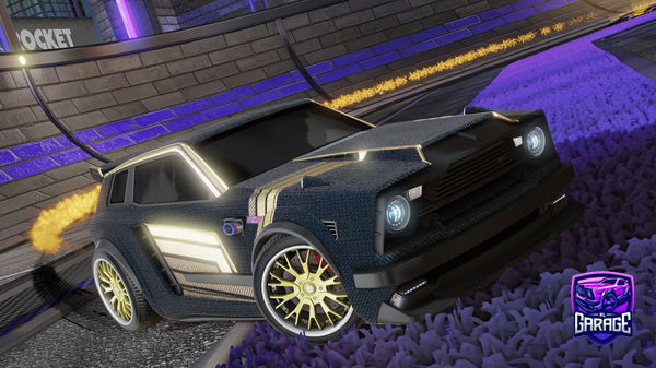 A Rocket League car design from BaLariv