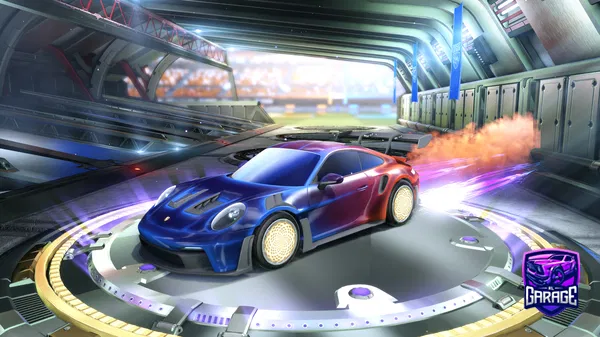 A Rocket League car design from KadnCraft