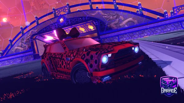 A Rocket League car design from FOXmtb