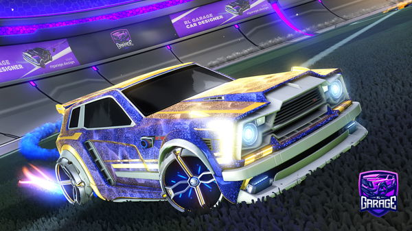 A Rocket League car design from LtCourage