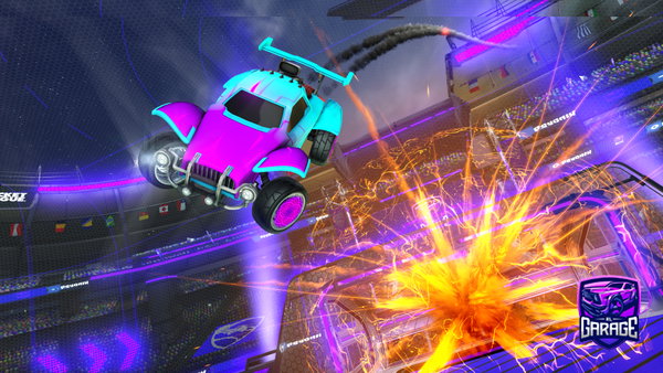 A Rocket League car design from StrawZurc