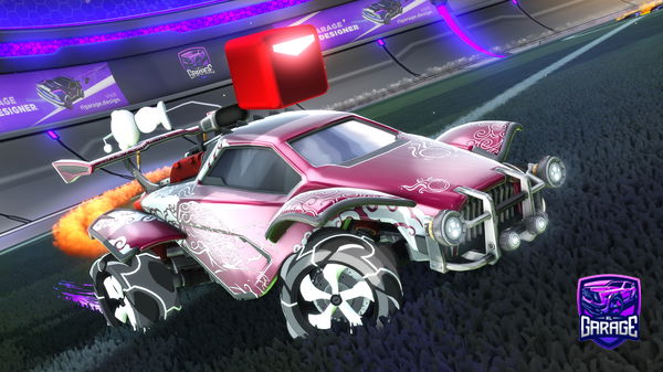 A Rocket League car design from Gas_boyVR