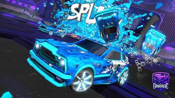 A Rocket League car design from andrea_22