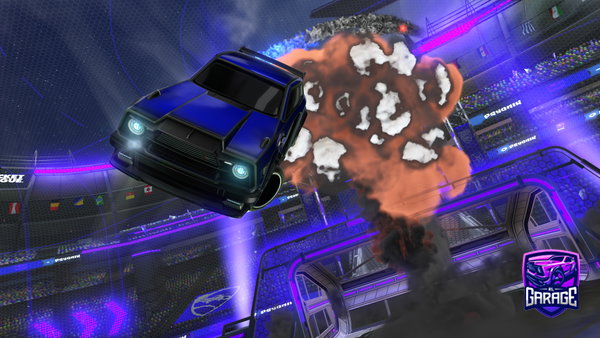 A Rocket League car design from zilkzs