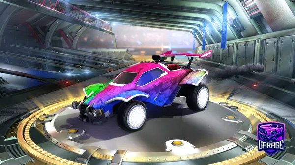 A Rocket League car design from DoubleOGamesYT
