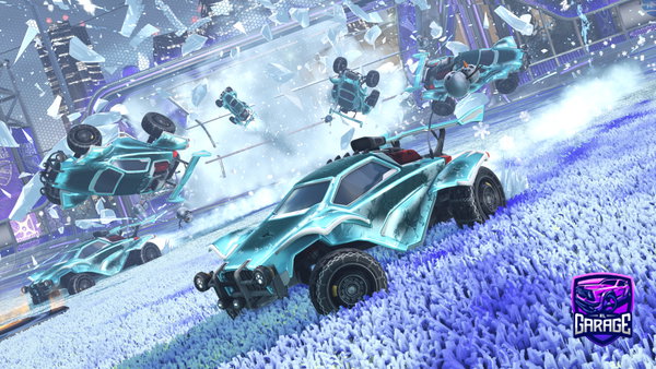 A Rocket League car design from KcaJLive