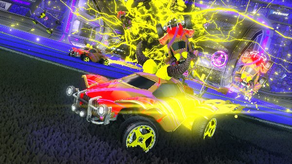 A Rocket League car design from MTGX