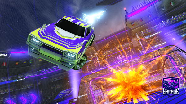 A Rocket League car design from TaillardPrime