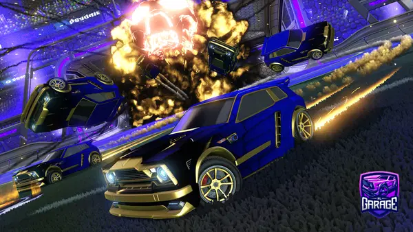 A Rocket League car design from meKitboxer