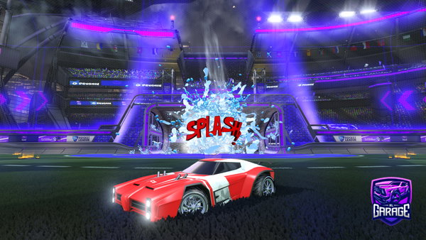 A Rocket League car design from Aibxk
