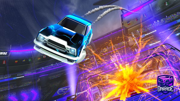 A Rocket League car design from Bodk0