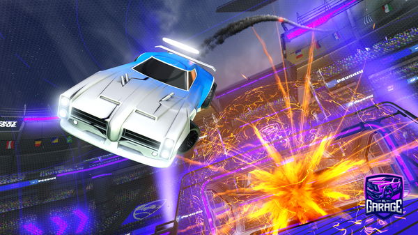 A Rocket League car design from Machinegun109