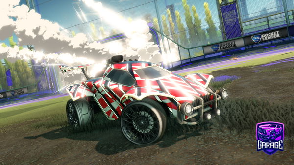 A Rocket League car design from Fuorpulse