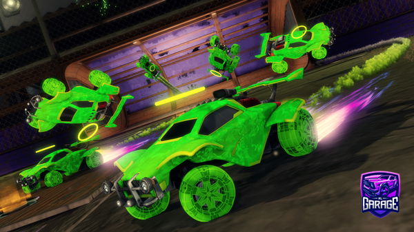 A Rocket League car design from unluckyy