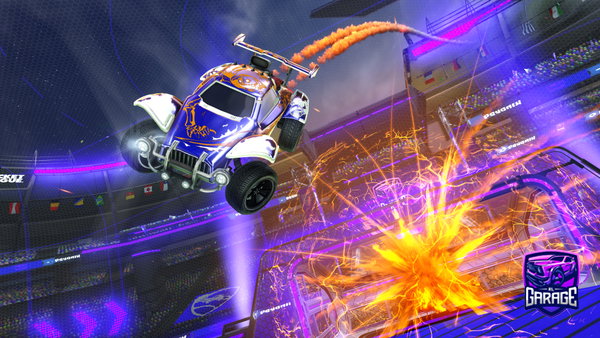 A Rocket League car design from lukasgrasser
