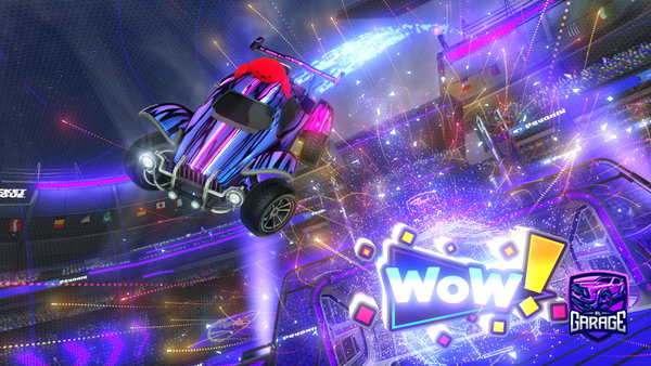 A Rocket League car design from nobruf31