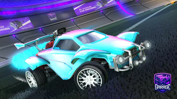 A Rocket League car design from KhiJ18