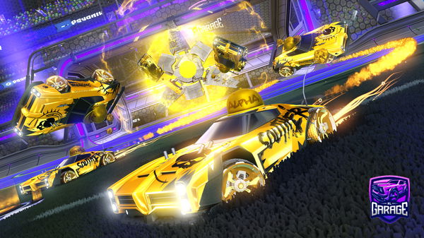 A Rocket League car design from Jacksparrow998