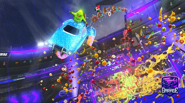 A Rocket League car design from bannana69