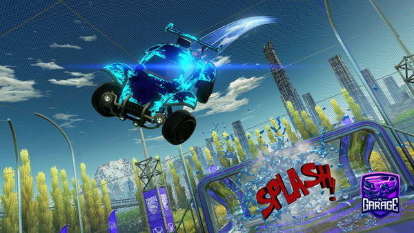 A Rocket League car design from MiguelCruz