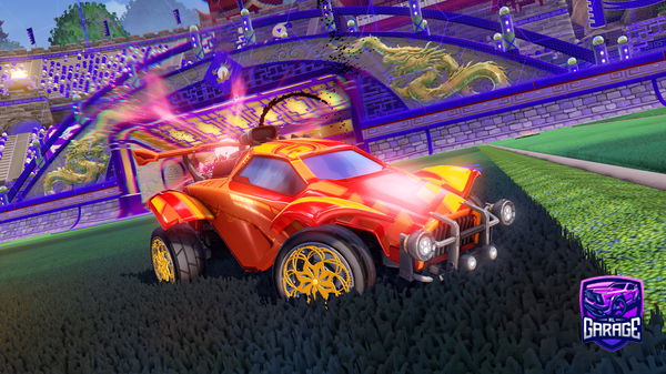 A Rocket League car design from Combomaker