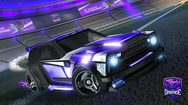 A Rocket League car design from Crezeation_