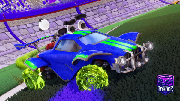 A Rocket League car design from shockwaveshark