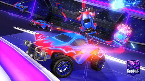 A Rocket League car design from axlapatata