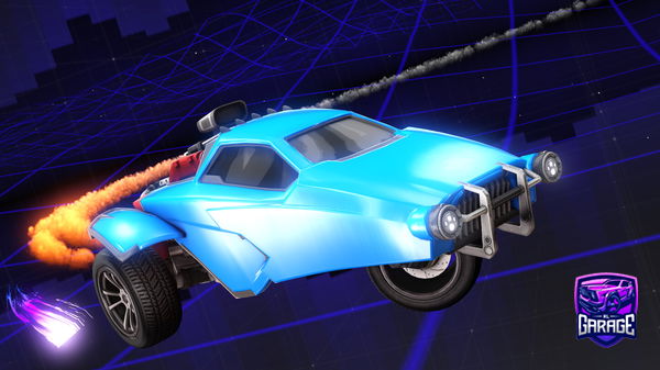 A Rocket League car design from Doolars