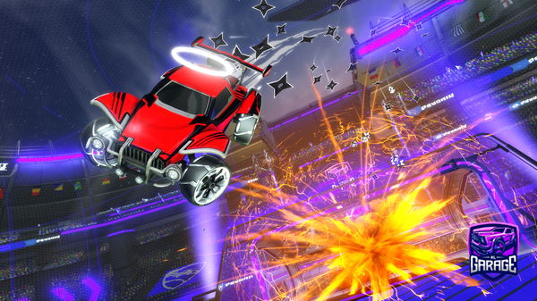 A Rocket League car design from ChewwyBwossom