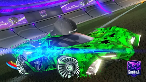A Rocket League car design from KhiJ18