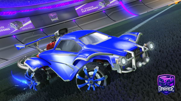 A Rocket League car design from daddydolf