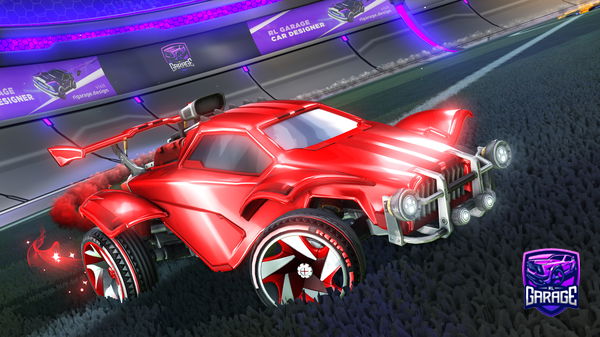 A Rocket League car design from GuanaSop