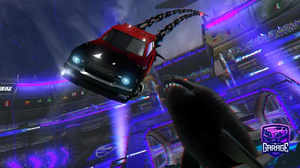 A Rocket League car design from grapala123