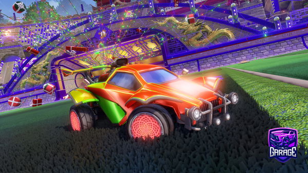 A Rocket League car design from Orestiss