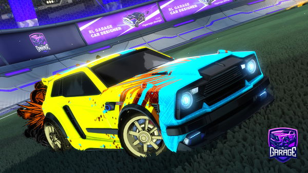 A Rocket League car design from TheDrewBob