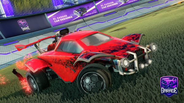 A Rocket League car design from rsjdvfbyvxsns