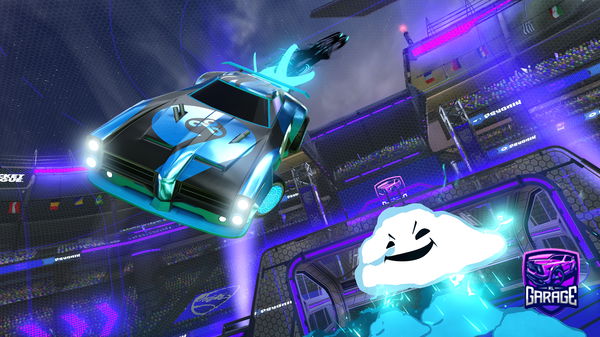 A Rocket League car design from IllusionFTW