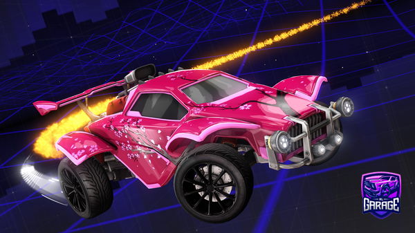 A Rocket League car design from Mayto_slp